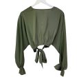 Top Long Sleeve By Pink Lily In Green, Size: S Online Sale