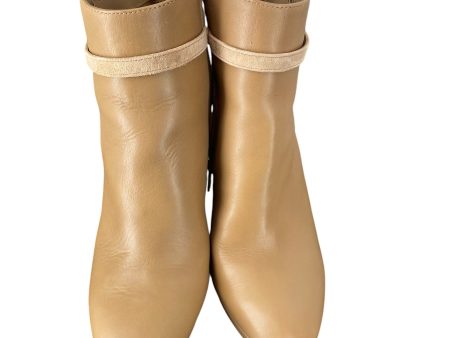 Boots Ankle Heels By Antonio Melani In Brown, Size: 9 Sale