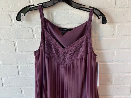 Top Sleeveless By White House Black Market In Purple, Size: Xxs on Sale