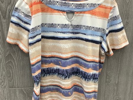 Top Short Sleeve By Coral Bay In Multi-colored, Size: 1x For Cheap