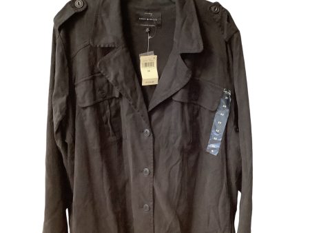 Jacket Utility By Lucky Brand In Black, Size: 3x Online Hot Sale