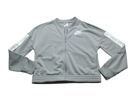 Athletic Jacket By Nike Apparel In Grey, Size: Xl Fashion