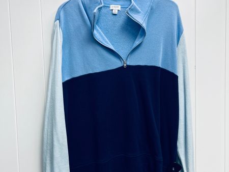 Sweatshirt Collar By J. Crew In Blue, Size: Xl Fashion