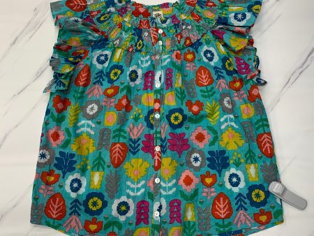 Top Sleeveless By Ivy Jane In Floral Print, Size: Xs Hot on Sale