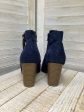 Boots Ankle Heels By Apt 9 In Blue, Size: 9 For Cheap