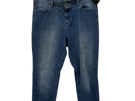 Jeans Skinny By Michael By Michael Kors In Blue Denim, Size: 12 Sale