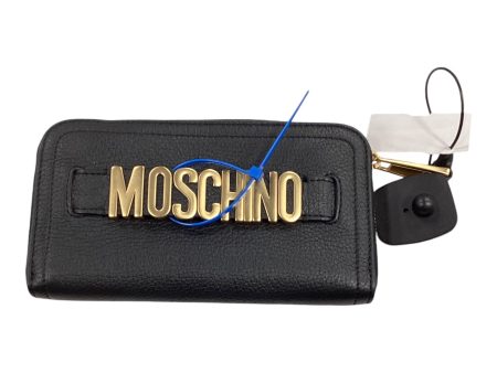 Wallet Luxury Designer By Moschino, Size: Large on Sale