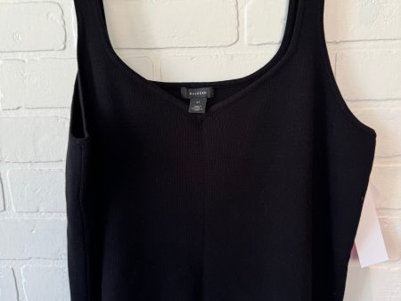 Top Sleeveless By Halogen In Black, Size: Xl Supply