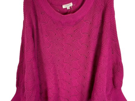 Sweater By Andree By Unit In Purple, Size: 2x Fashion