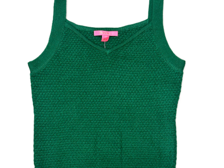 Top Sleeveless Designer By Lilly Pulitzer In Green, Size: S Supply