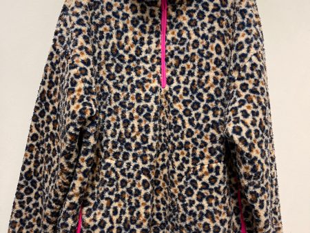 Jacket Faux Fur & Sherpa By Crown And Ivy In Animal Print, Size: Xl Supply