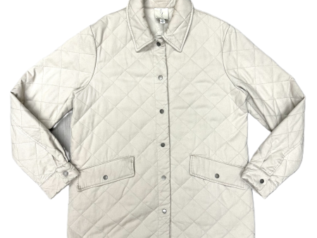 Jacket Puffer & Quilted By Joie In Grey, Size: M For Cheap