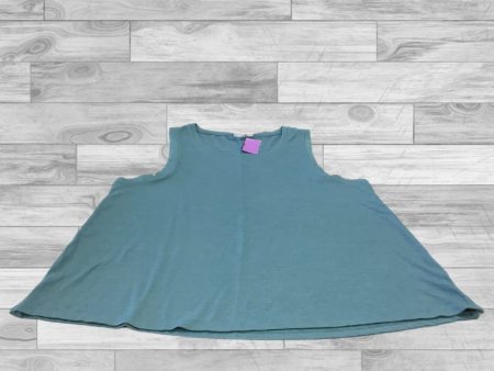 Top Sleeveless By Gap In Blue, Size: L For Cheap