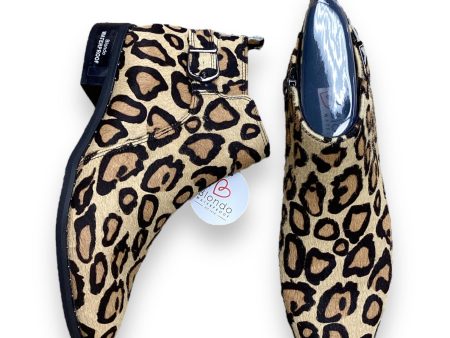 Boots Ankle Heels By Blondo In Animal Print, Size: 7 Fashion