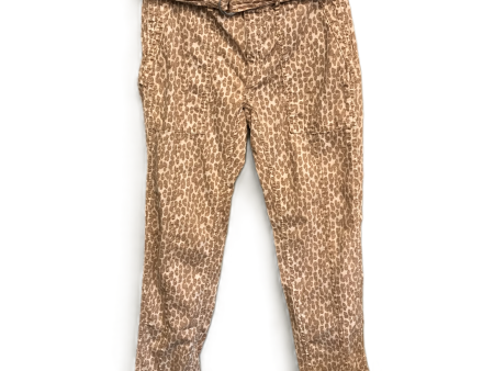 Animal Print Pants Chinos & Khakis By Anthropologie, Size: 4 Fashion