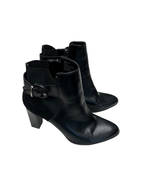 Boots Ankle Heels By Liz Claiborne In Black, Size: 11 Hot on Sale