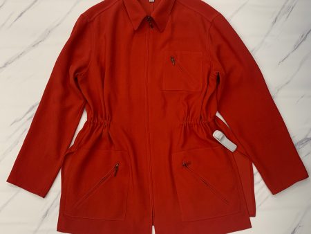 Jacket Designer By Emanuel Ungaro In Orange Online Hot Sale