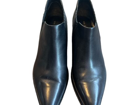 Boots Ankle Flats By Via Spiga In Black, Size: 6 Discount