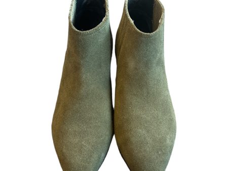 Boots Ankle Flats By Not Your Daughters Jeans In Green, Size: 6.5 Sale