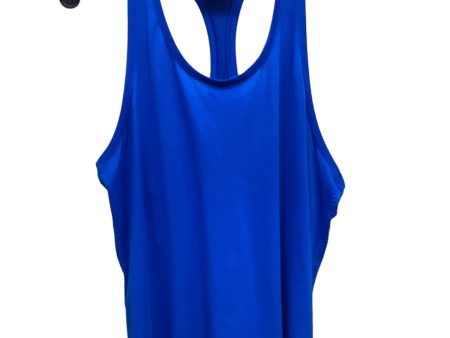 Athletic Tank Top By Athleta In Blue, Size: Xl For Cheap