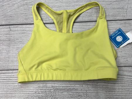 Athletic Bra By Athleta In Yellow, Size: M Sale