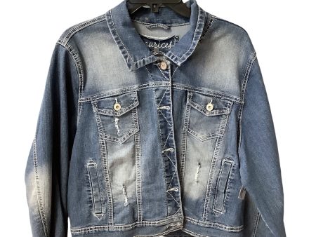 Jacket Denim By Maurices In Blue Denim, Size: 2 Online