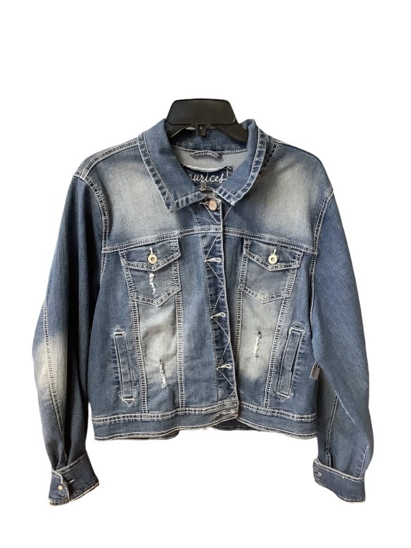 Jacket Denim By Maurices In Blue Denim, Size: 2 Online