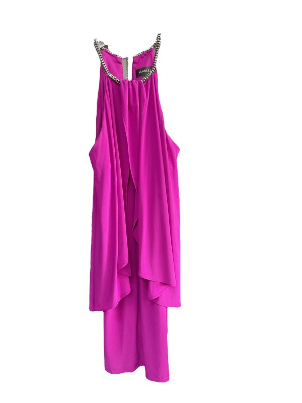 Dress Casual Midi By Scarlett In Purple, Size: 4 For Discount