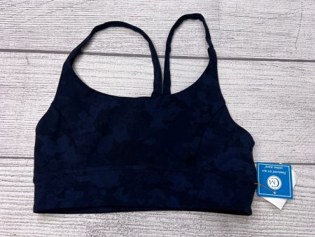 Athletic Bra By Lululemon In Blue, Size: 6 Cheap