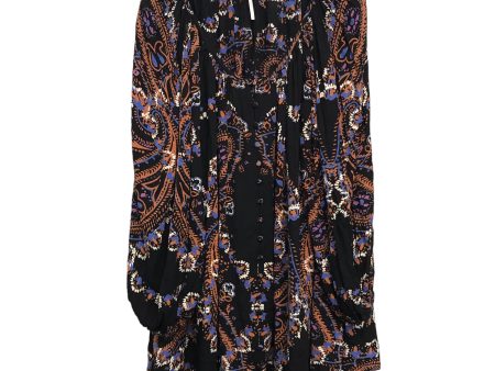 Dress Short By Free People In Black & Brown, Size:Xs Cheap