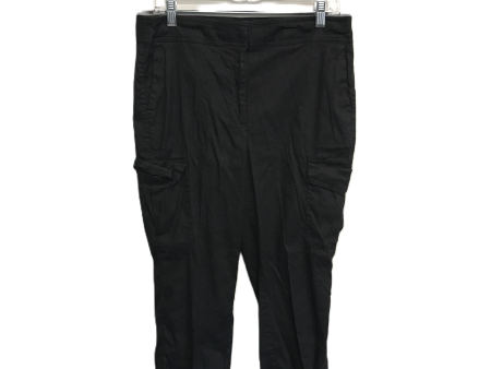 Black Pants Cargo & Utility By Chicos, Size: 8 For Discount