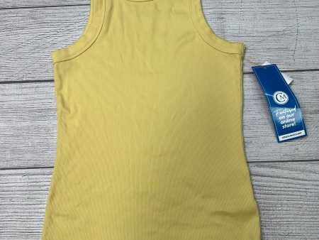 Top Sleeveless Basic By Madewell In Yellow, Size: S Cheap