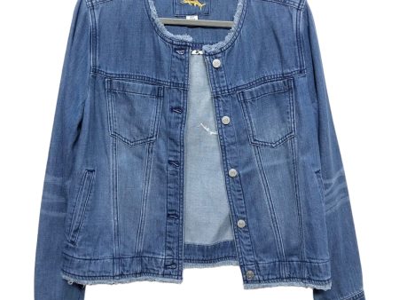 Jacket Denim By Tommy Bahama In Blue Denim, Size: S Supply