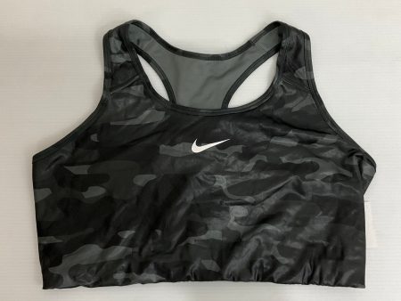 Athletic Bra By Nike Apparel In Camouflage Print, Size: 2x Supply