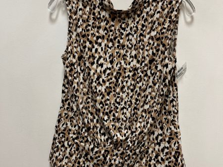 Top Sleeveless By Banana Republic In Animal Print, Size: S Online Sale