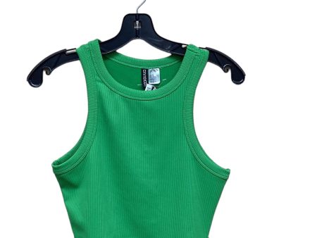 Top Sleeveless By Divided In Green, Size: M Discount