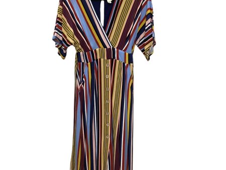 Dress Casual Maxi By Clothes Mentor In Striped Pattern, Size: S Supply