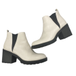 Boots Ankle Heels By Xappeal In Black & Cream, Size: 9.5 Supply