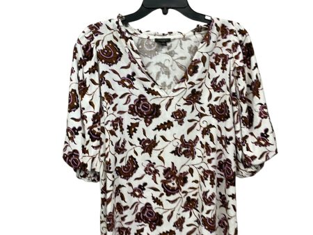 Top 3 4 Sleeve By Ann Taylor In Floral, Size: S For Sale