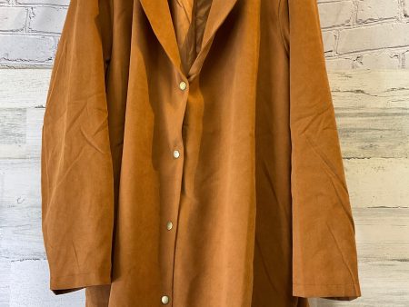 Blazer By Andree By Unit In Brown, Size: 3x Online now