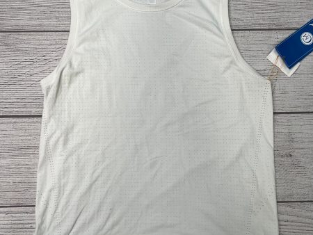 Athletic Tank Top By Athleta In White, Size: M For Cheap