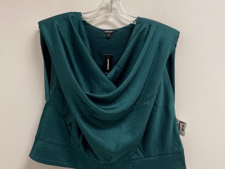 Top Sleeveless By Express In Green, Size: Xl For Cheap