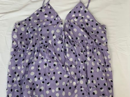 Top Sleeveless By Shein In Polkadot, Size: 4x on Sale