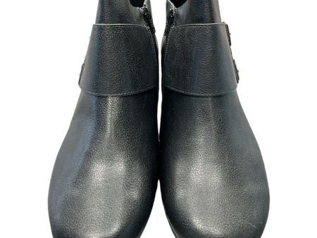 Boots Ankle Flats By Comfortview In Black, Size: 10.5 Online now