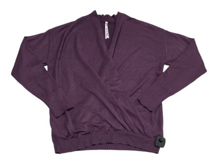 Sweater By Leo And Nicole In Purple, Size: L Sale