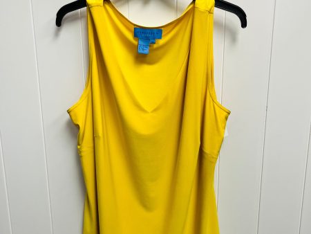 Top Sleeveless Basic By Doncaster In Yellow, Size: 2x Online