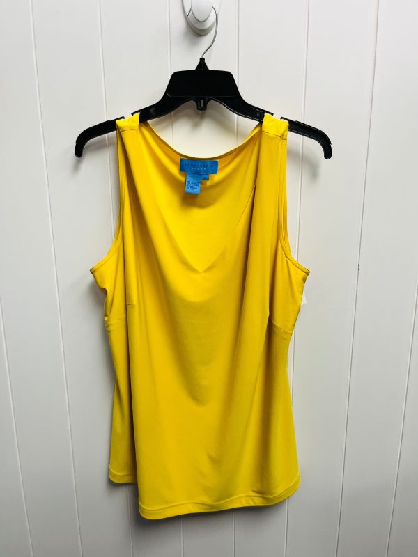 Top Sleeveless Basic By Doncaster In Yellow, Size: 2x Online