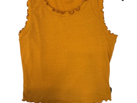 Top Sleeveless By Abound In Yellow, Size: S Hot on Sale