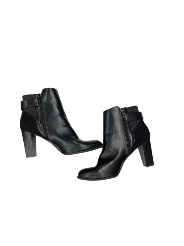 Boots Ankle Heels By Liz Claiborne In Black, Size: 11 Hot on Sale