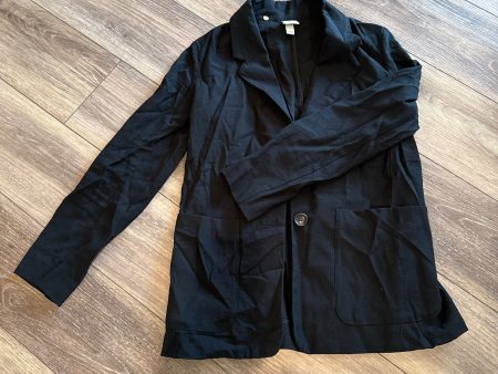 Blazer By A New Day In Black, Size: S Online Hot Sale